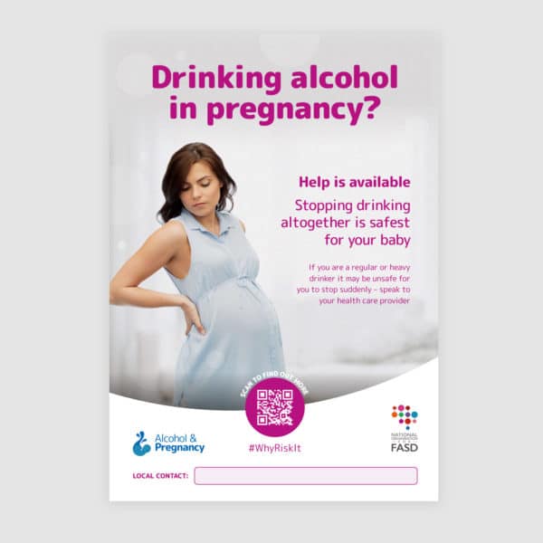 poster - drinking in pregnancy CONTACT