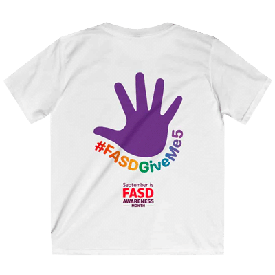 FASD Give Me 5 t-shirt
