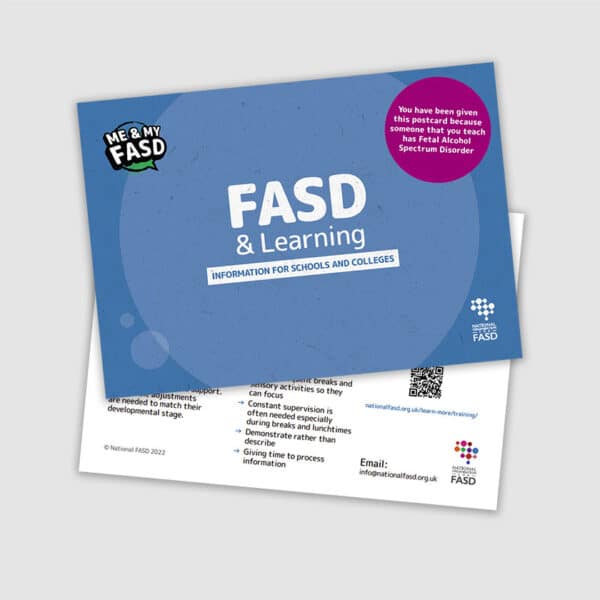 FASD postcard blue