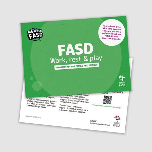 FASD postcard green