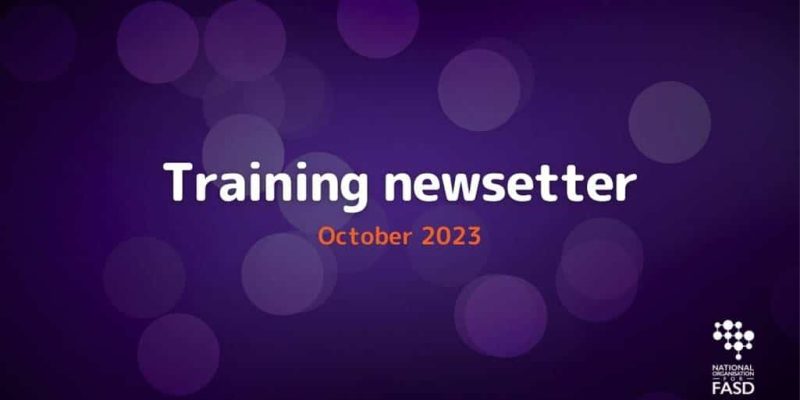Training newsletter october 2023